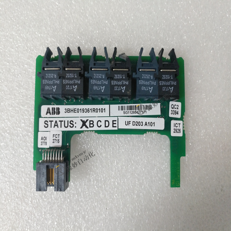 ABB 086345-504 PLC模块